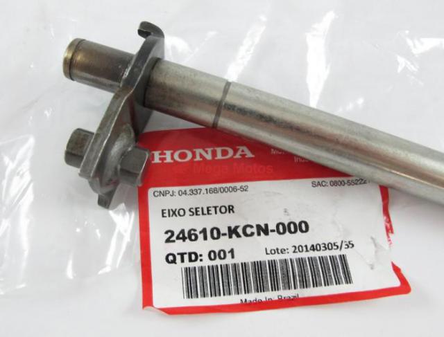 Eixo Seletor Marchas Bros150 