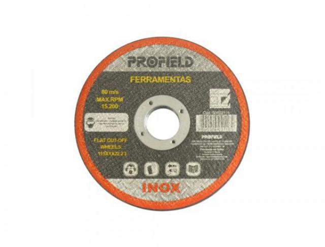 DISCO DE CORTE INOX 7 X 1,6 X F22.2